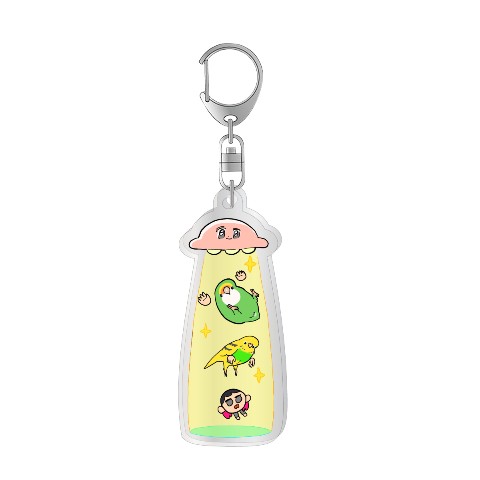 【えるポピ・ハッピーオタクライフ】アクリルキーホルダー UFO