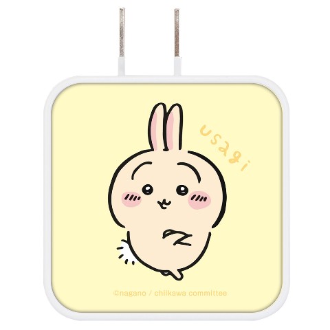 【ちいかわ】ＵＳＢ／ＵＳＢＴｙｐｅ－Ｃ　ＡＣアダプタ　うさぎ