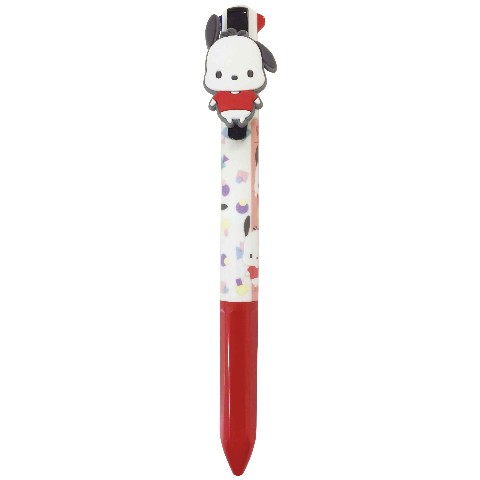 【サンリオキャラクターズ】　４色ボールペン　ポチャッコ
