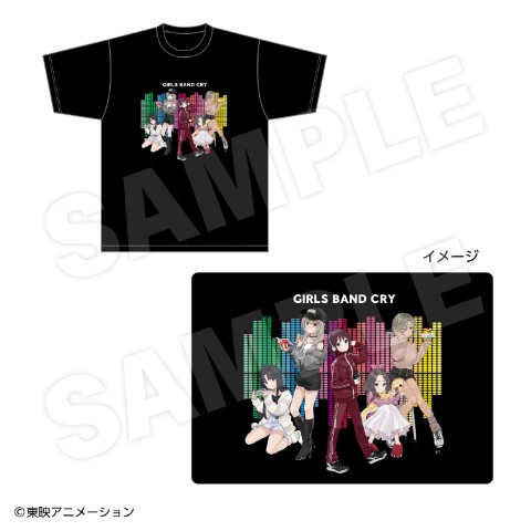 【ガールズバンドクライ】Tシャツ（Free time）トゲナシトゲアリ（XLサイズ）