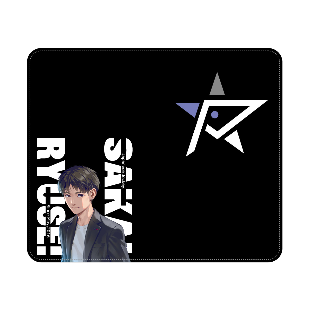 【坂井瑠星】スマートフォンケース（マルチタイプ） ロゴ