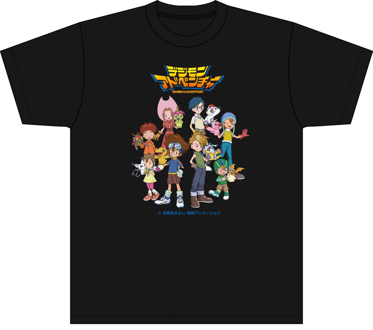 【デジモンアドベンチャー】Tシャツ キービジュアル（XLサイズ）