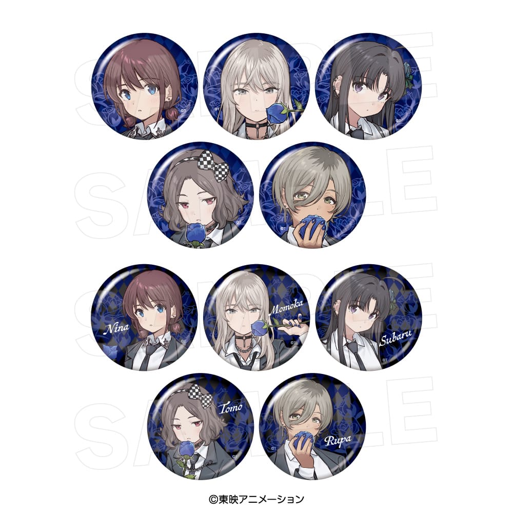 【ガールズバンドクライ】メタリック缶バッジコレクション（CryRose）パック