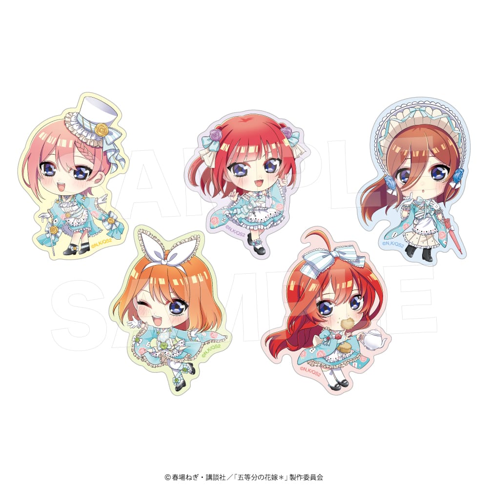 TVスペシャルアニメ『五等分の花嫁＊』(和んだぁらんどみに)ステッカーセット