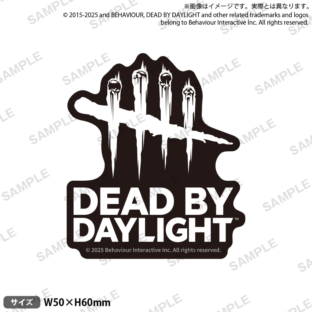 【Dead by Daylight】マット加工ステッカー ロゴA