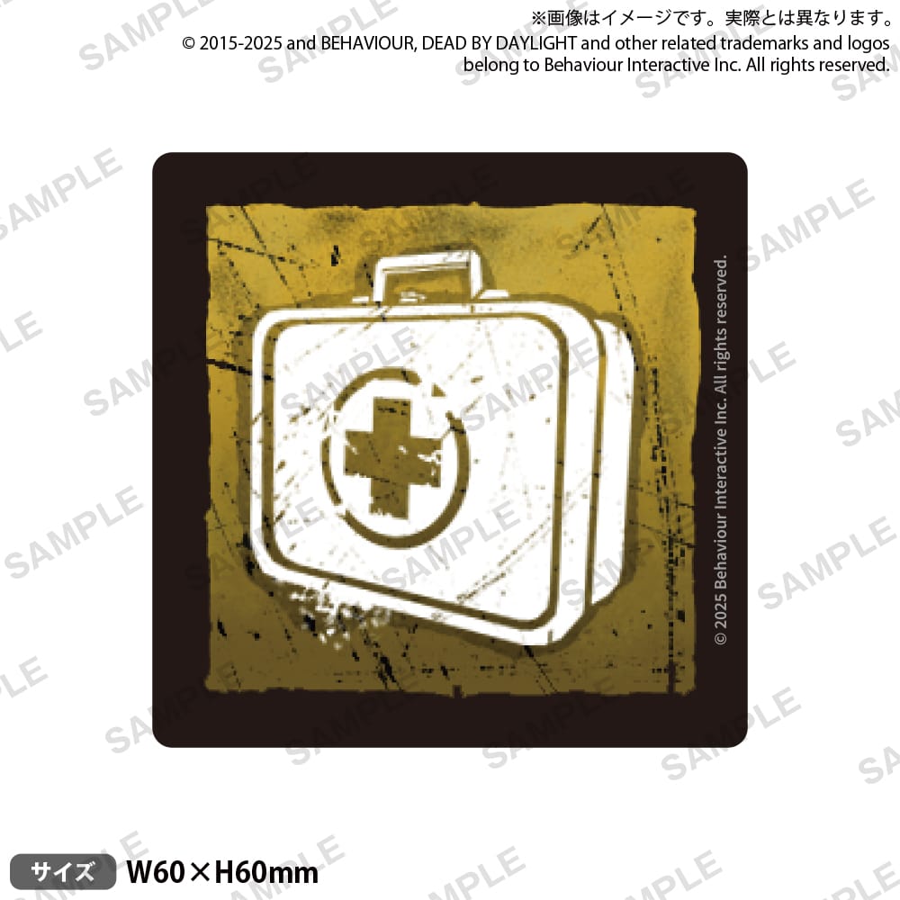 【Dead by Daylight】マット加工ステッカー 救急箱