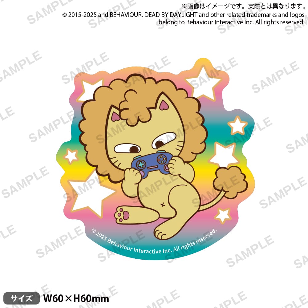【Dead by Daylight】マット加工ステッカー Shining LION