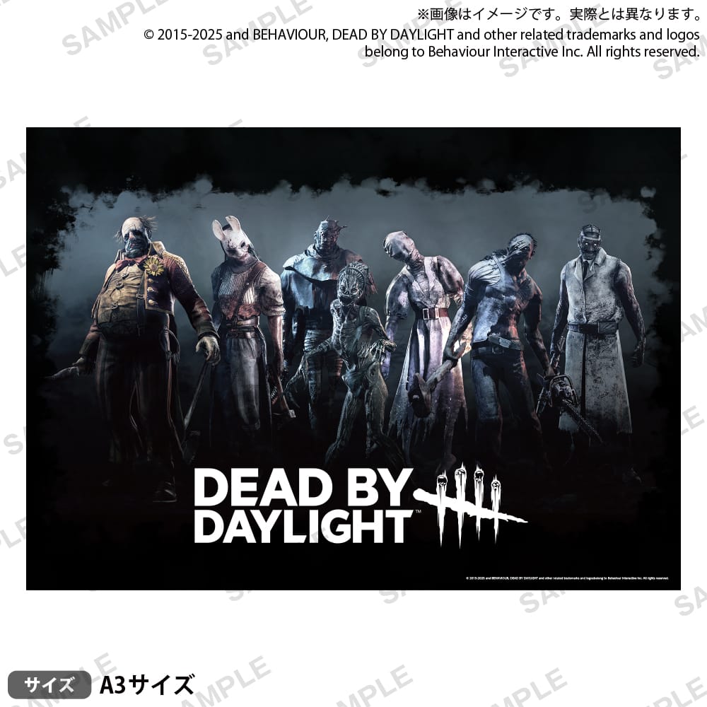 【Dead by Daylight】A3マット加工ポスター キラー