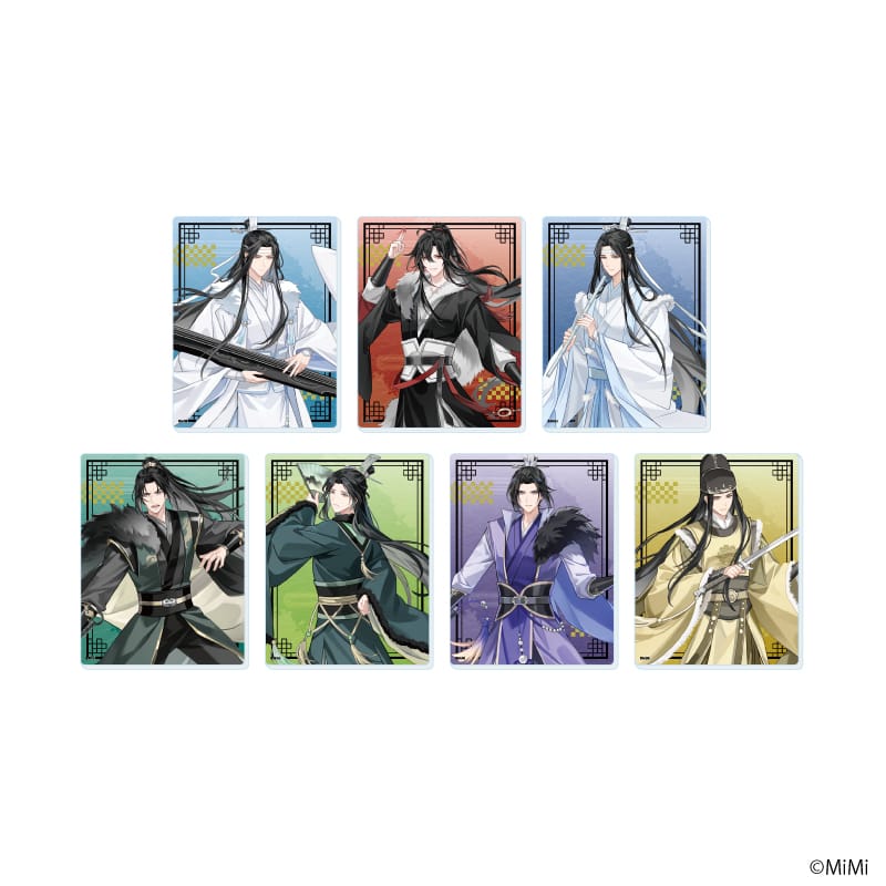 【魔道祖師】アクリルカード 02 ≪単品≫(全7種ランダム) カラー(描き下ろしイラスト)