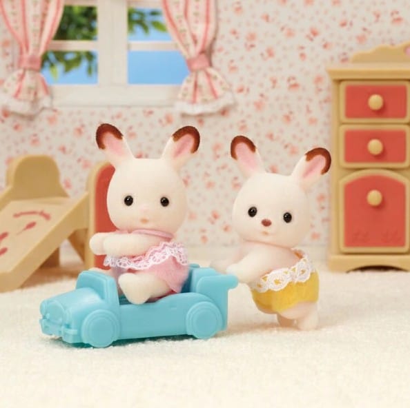 【シルバニアファミリー】ショコラウサギのふたごちゃん