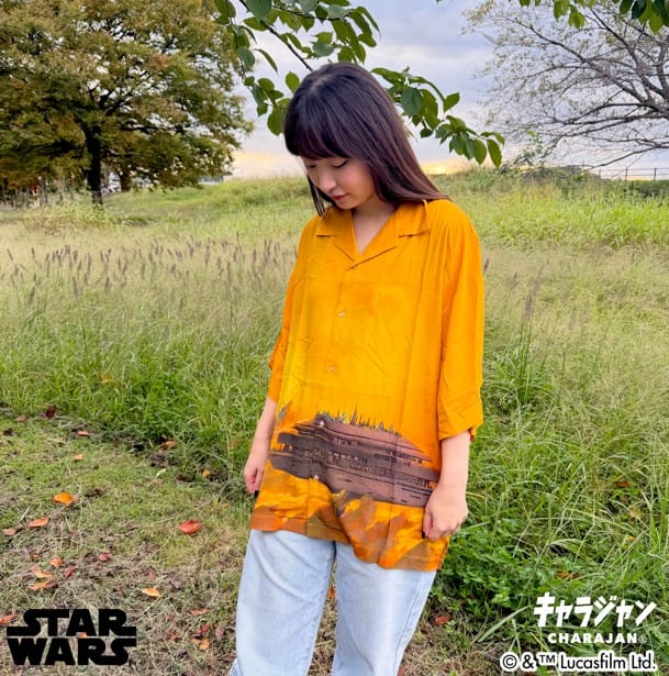 【スター・ウォーズ】クラウドシティ アロハシャツ(LLサイズ)