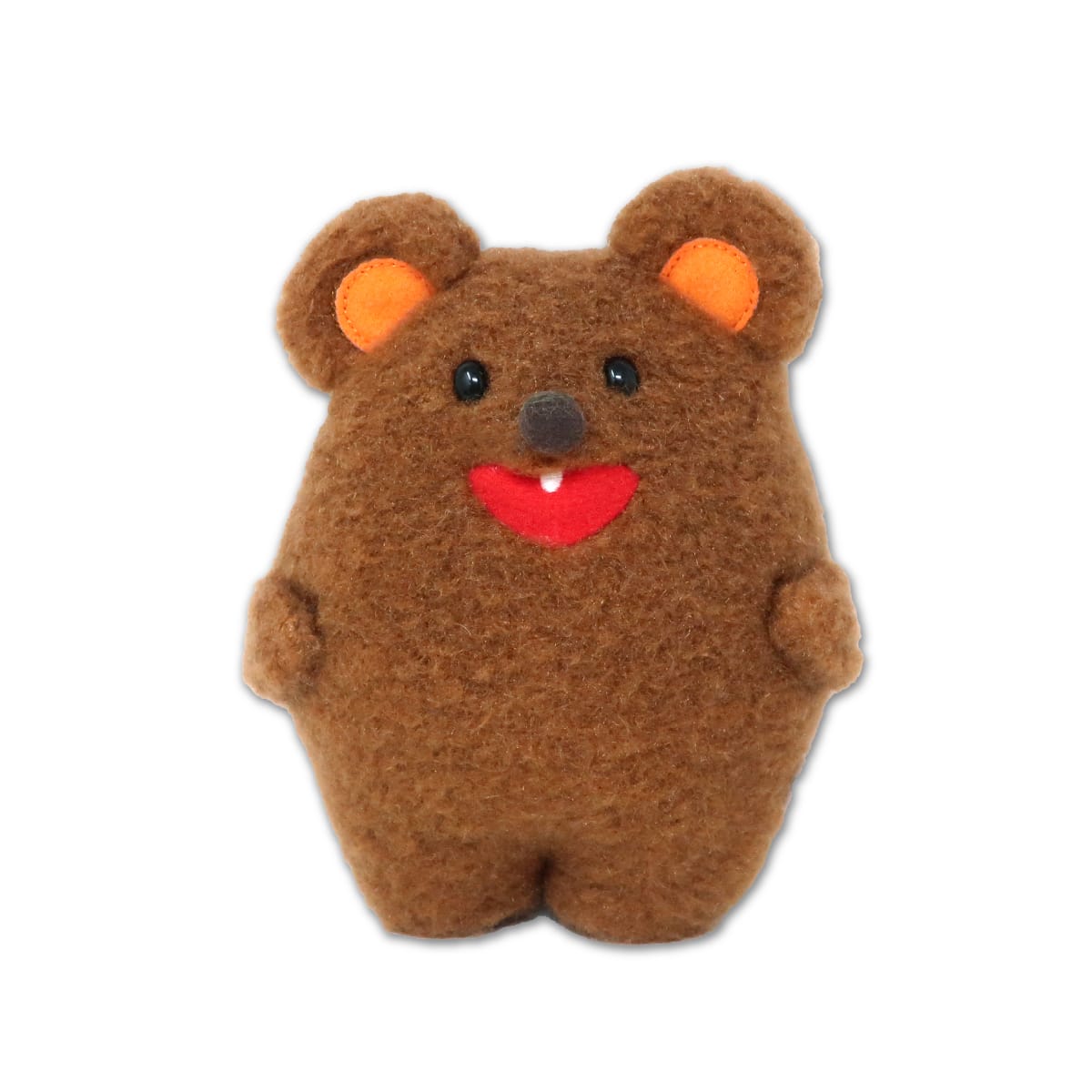 【ぽちっぱ】ぬいぐるみ Sサイズ　くまっぱ